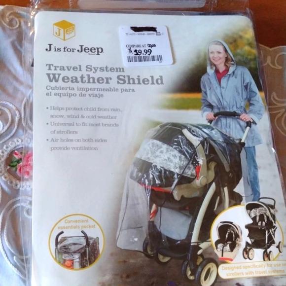 2 for $20😃Travel System Weather Shield for Strollers - Picture 1 of 2